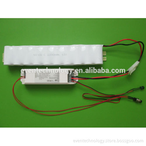 Emergency Inverter 12v with Nicd Battery Pack/12V Ni-CD battery pack for led tube,led downlight,led panel